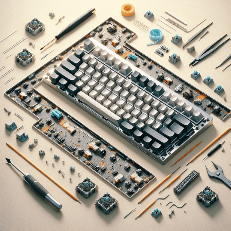 Create an Ergonomic Mechanical Keyboard from Scratch