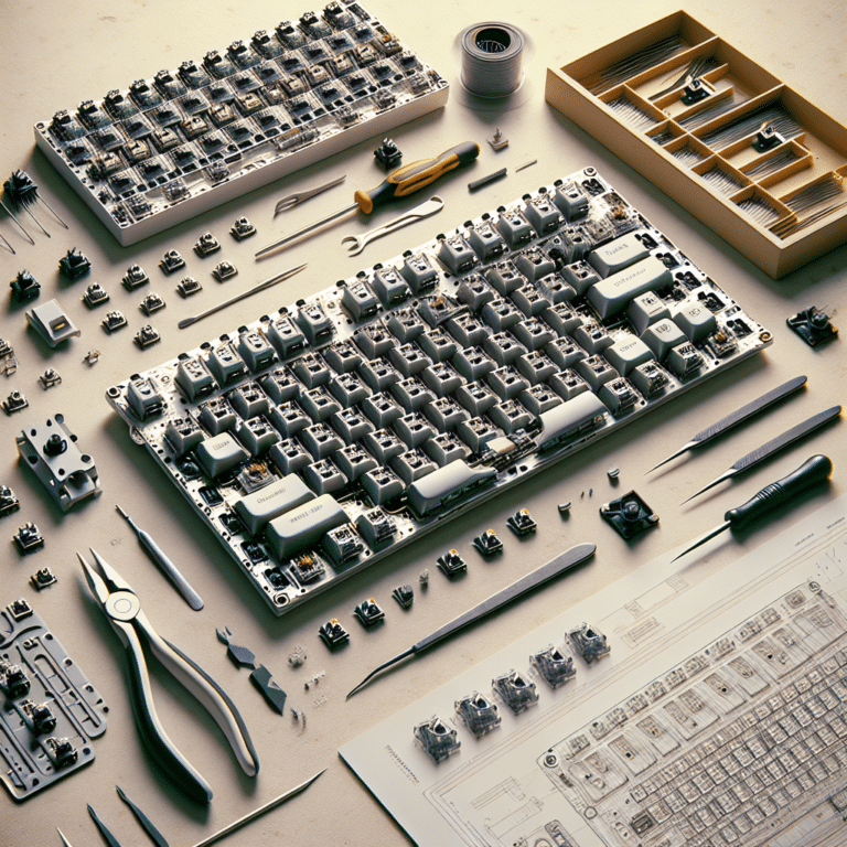 How to achieve Hot-swappable mechanical keyboard building