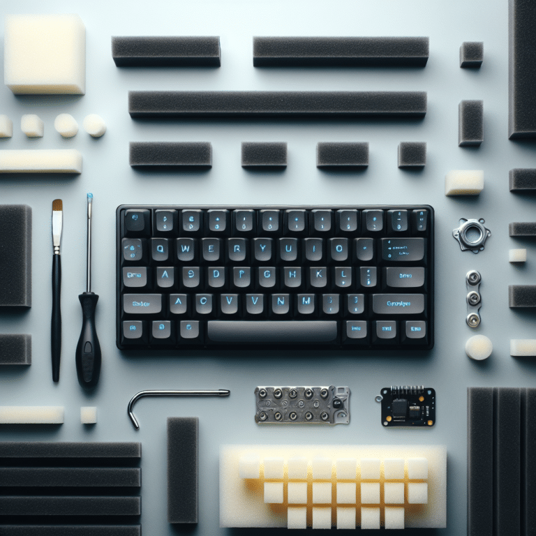 Mechanical Keyboard Foam Dampening Tricks