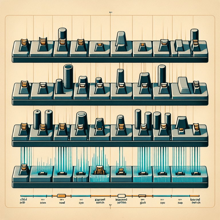 Sound Test Comparison of Different Keyboard Switch Types