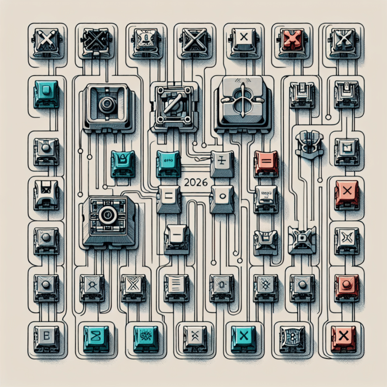 Mechanical Keyboard Switch Comparison 2026