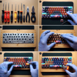 Learning DIY Artisan Keycaps Installation