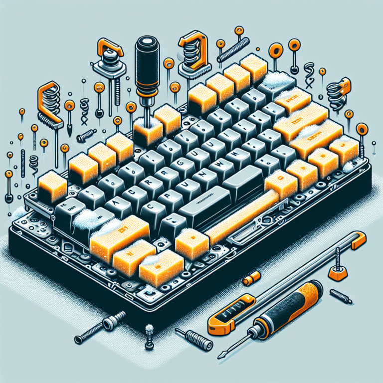 Handy Tips for Mechanical Keyboard Foam Dampening